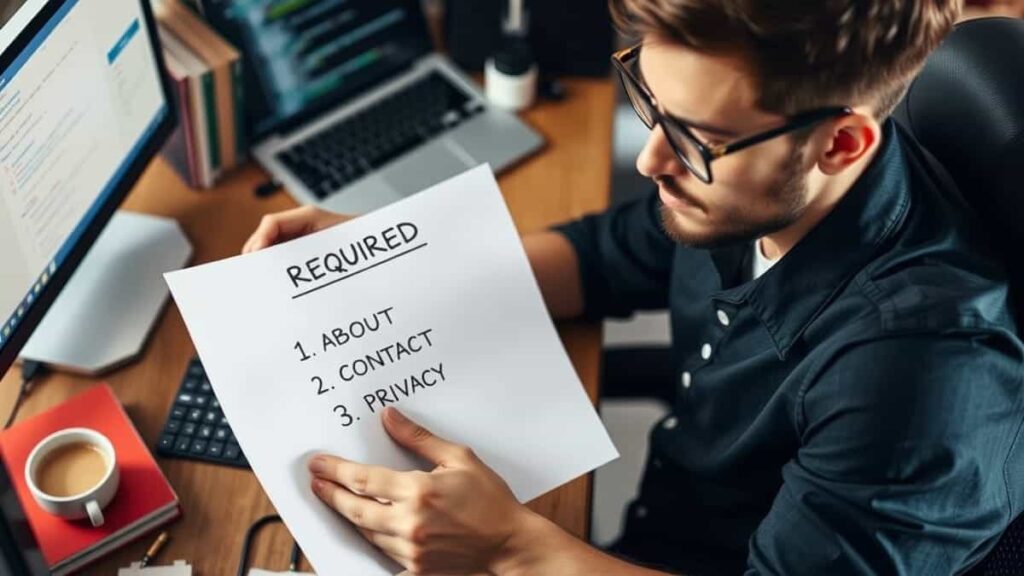 how many pages should a website have