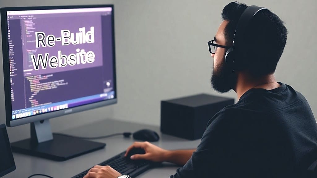 rebuild website