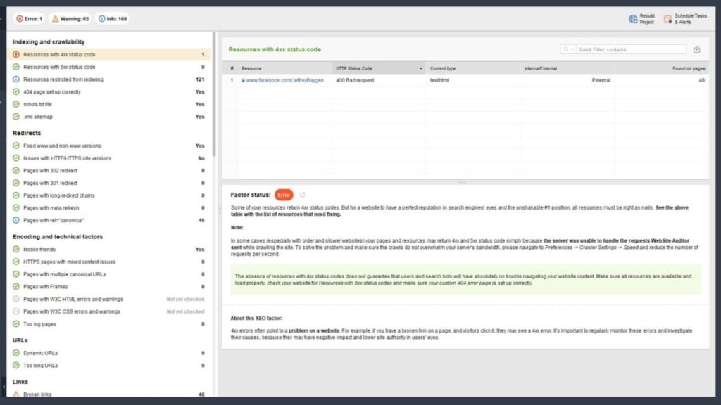 technical audit as a part of a wordpress security check
