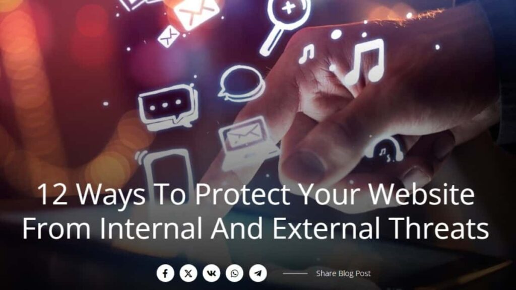 wp security check from internal and external threats